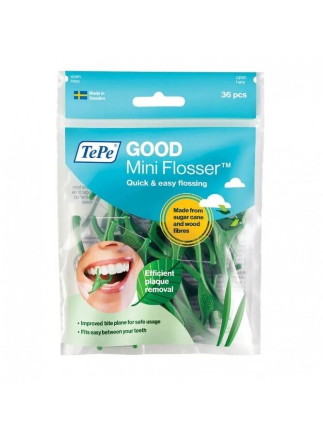 Mini Flosser Çatallı Diş İpi 36 Adet - 1