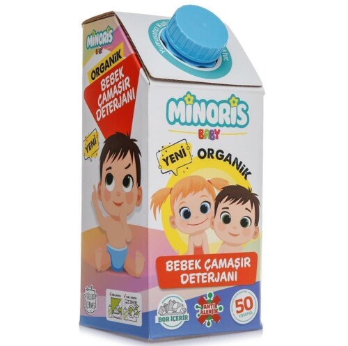 Minoris Baby Organik Bebek Çamaşır Deterjanı 1 Lt - Minoris