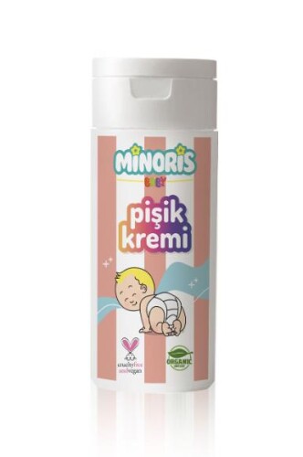 Minoris Baby Vegan Sertifikalı Pişik Kremi 55g - Minoris