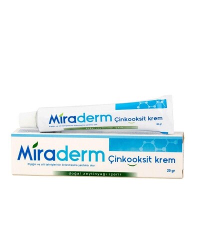 Miraderm Çinko Oksit Krem 20 gr - Miraderm