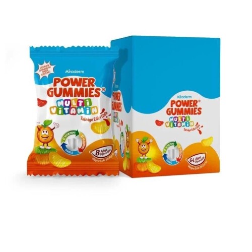 Miraderm Power Gummies Multivitamin 60 Çiğneme Tablet - Miraderm