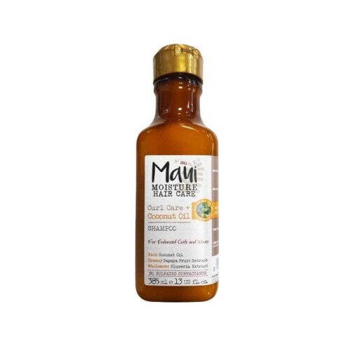 Moisture Bukleli Saçlar İçin Bukle Belirginleştirici Hindistan Cevizi Yağı Şampuanı 385ml - Maui