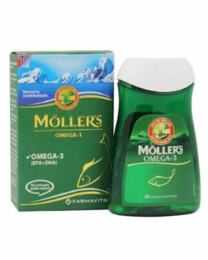 Möllers Omega-3 Takviye Edici Gıda 60 Yumuşak Kapsül - 1