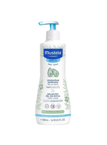 Mustela Gentle Cleansing Yenidoğan Bebek Şampuanı 500 ml - Mustela
