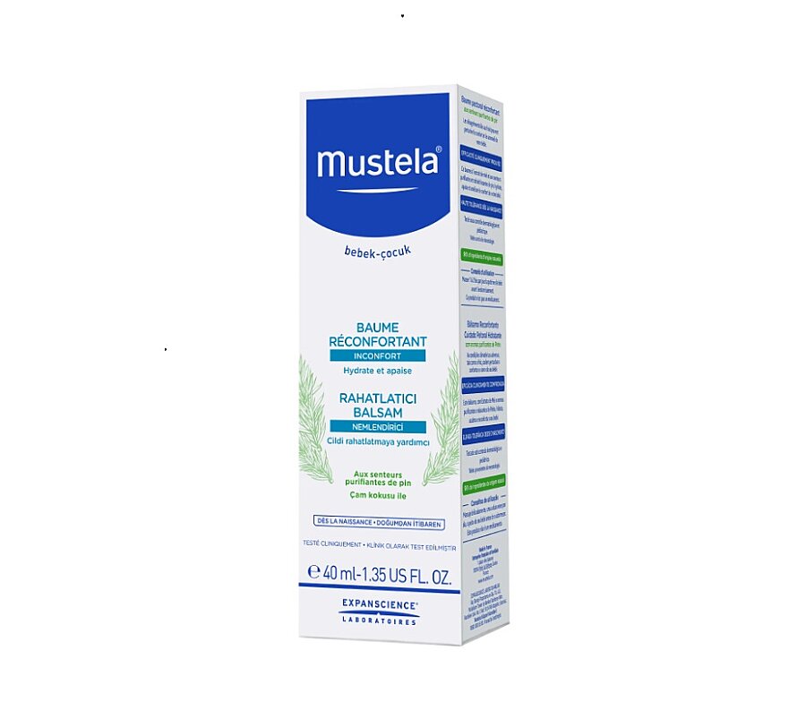Mustela Soothing Chest Rub (Rahatlatıcı Göğüs Balsamı) 40 ml - 1