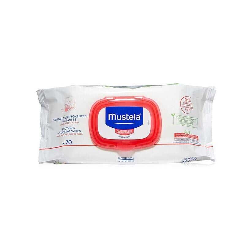 Mustela Soothing Temizleme Mendili 70 Adet - 1