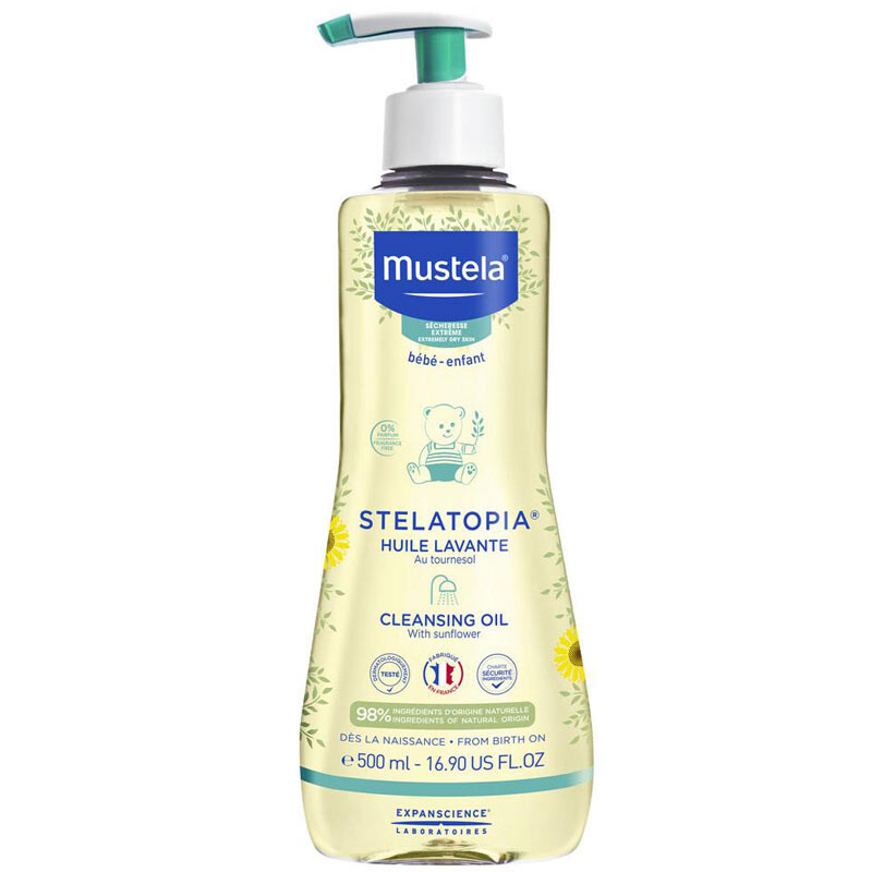 Mustela Stelatopia Cleansing Oil 500 ml - 1