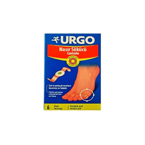 Nasır Sökücü Bant 2 X 7cm 6 Adet - Urgo