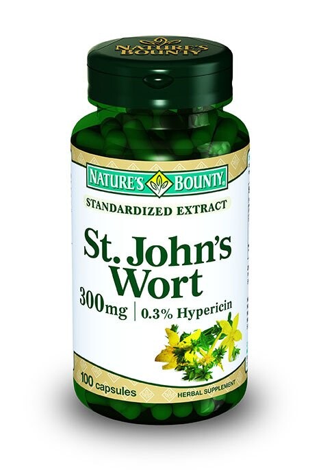 Nature Bounty St. Johns Wort 300 mg 100 Kapsül - 1