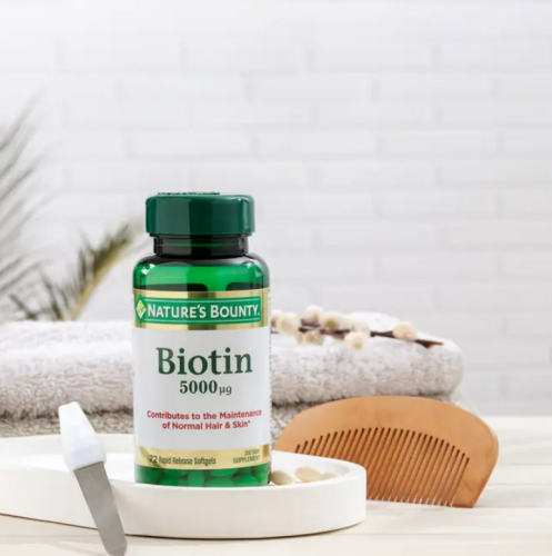 Nature's Bounty Biotin 5000 mcg 72 Kapsül - 2