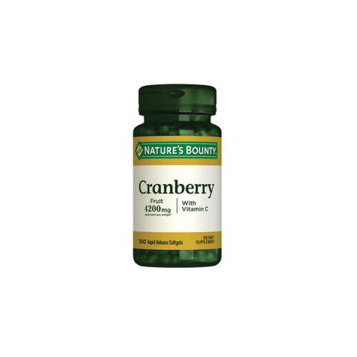 Nature's Bounty Cranberry ve C Vitamini İçeren 100 Softjel - Nature's Bounty