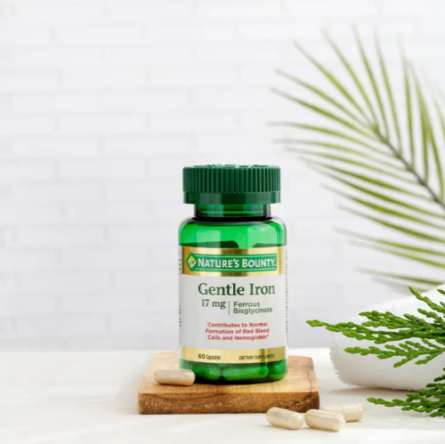 Nature's Bounty Gentle Iron 17 mg 60 Kapsul - 2