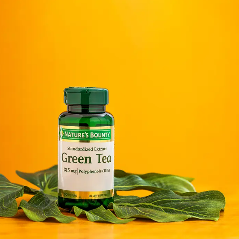 Nature's Bounty Green Tea 315mg Yeşil Çay 60 Kapsül - 3