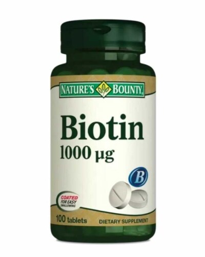 Nature's Bounty Biotin 1000 mcg 100 Tablet - 1