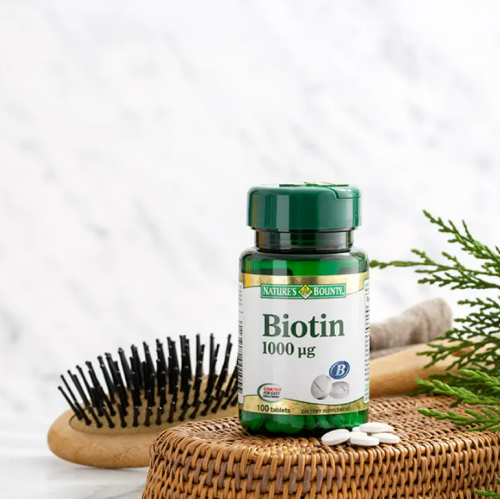 Nature's Bounty Biotin 1000 mcg 100 Tablet - 2