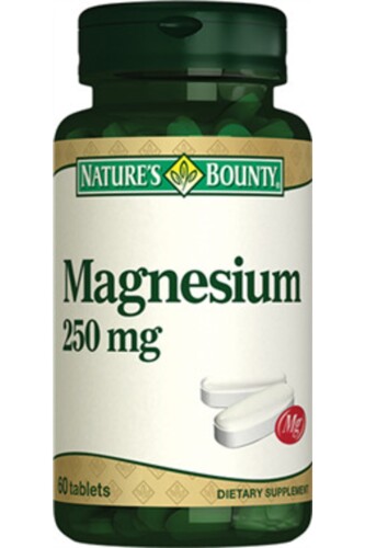 Nature's Bounty Magnesium 250 Mg 60 Tablet - Nature's Bounty