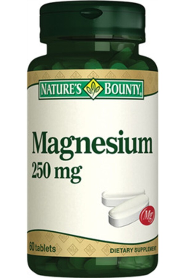 Nature's Bounty Magnesium 250 Mg 60 Tablet - 1
