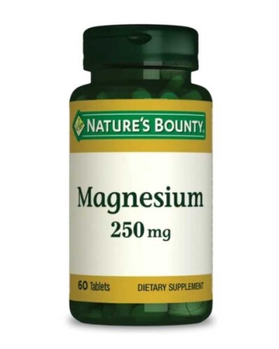 Nature's Bounty Magnesium 250 Mg 60 Tablet - 1