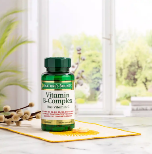 Nature's Bounty Vitamin B-Complex Plus Vitamin C Multivitamin 60 Tablet - 2