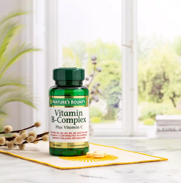 Nature's Bounty Vitamin B-Complex Plus Vitamin C Multivitamin 60 Tablet - 2