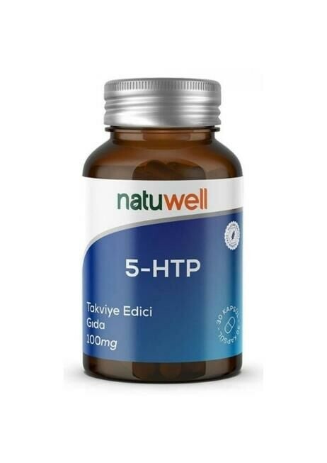 Natuwell 5-HTP 100 mg Takviye Edici Gıda 30 Kapsül - 1
