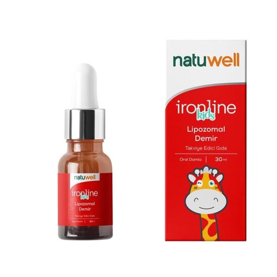 Natuwell Ironline Kids Lipozomal Demir Damla 30 Ml - 2