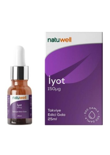 Natuwell İyot 150 mcg Damla 25 ml - Natuwell