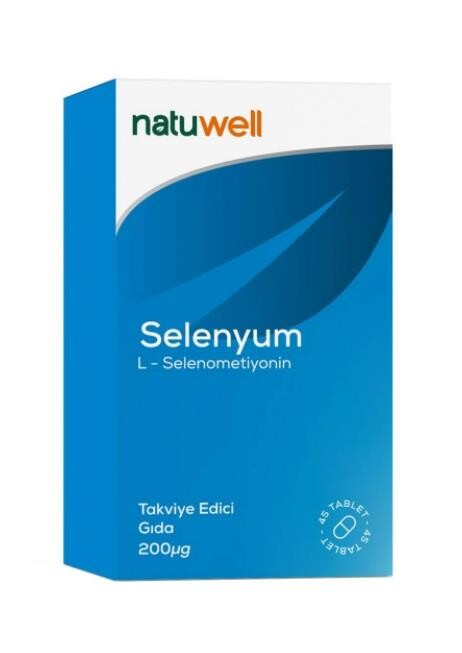 Natuwell Selenyum 200 mcg 45 Tablet - 1