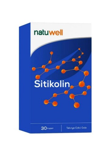 Natuwell Sitikolin Takviye Edici Gıda 30 Kapsül - Natuwell
