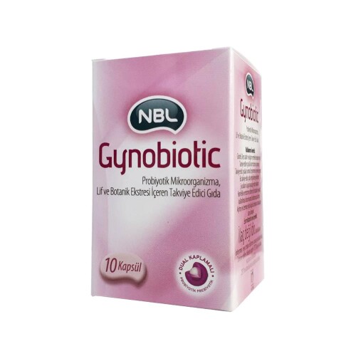 NBL Gynobiotic Takviye Edici Gıda 10 Kapsül - Nobel
