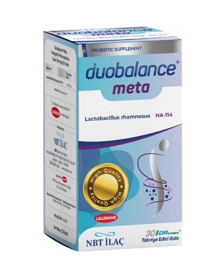 Nbt İlaç Duobalance Meta Takviye Edici Gıda 30 Kapsül - 1