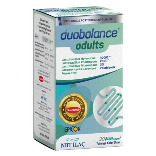 NBT Life Duobalance Adults 30 Kapsül - Nbt İlaç