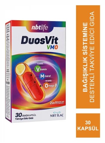 Nbt Life Duosvit VMO 30 Kapsül - Nbt İlaç