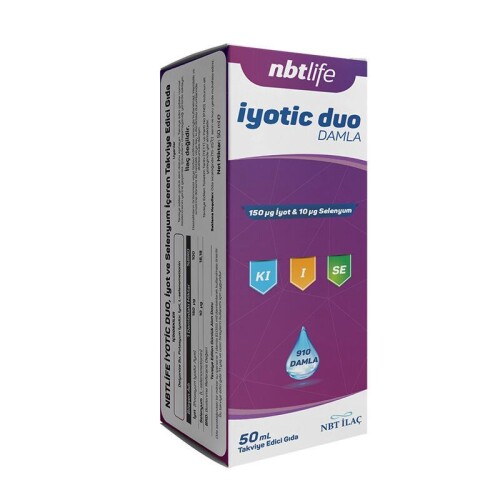 Nbt Life Iyotic Duo 50 ml Damla - Nbt Life