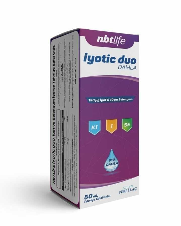 Nbt Life İyotic Duo Damla Takviye Edici Gıda 50 ml - 1