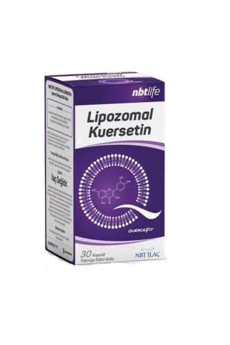 Nbt Life Lipozomal Kuersetin İçeren Takviye Edici Gıda 30 Kapsül - Nbt İlaç