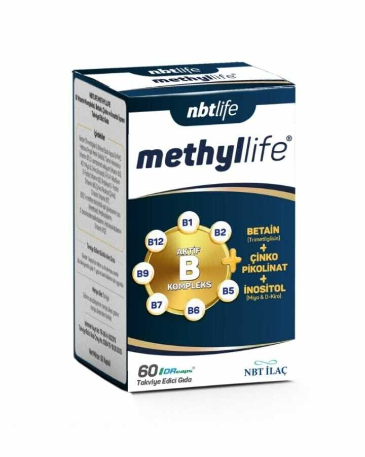 Nbt Life Methyllife Aktif B Kompleks 30 Kapsül - 1