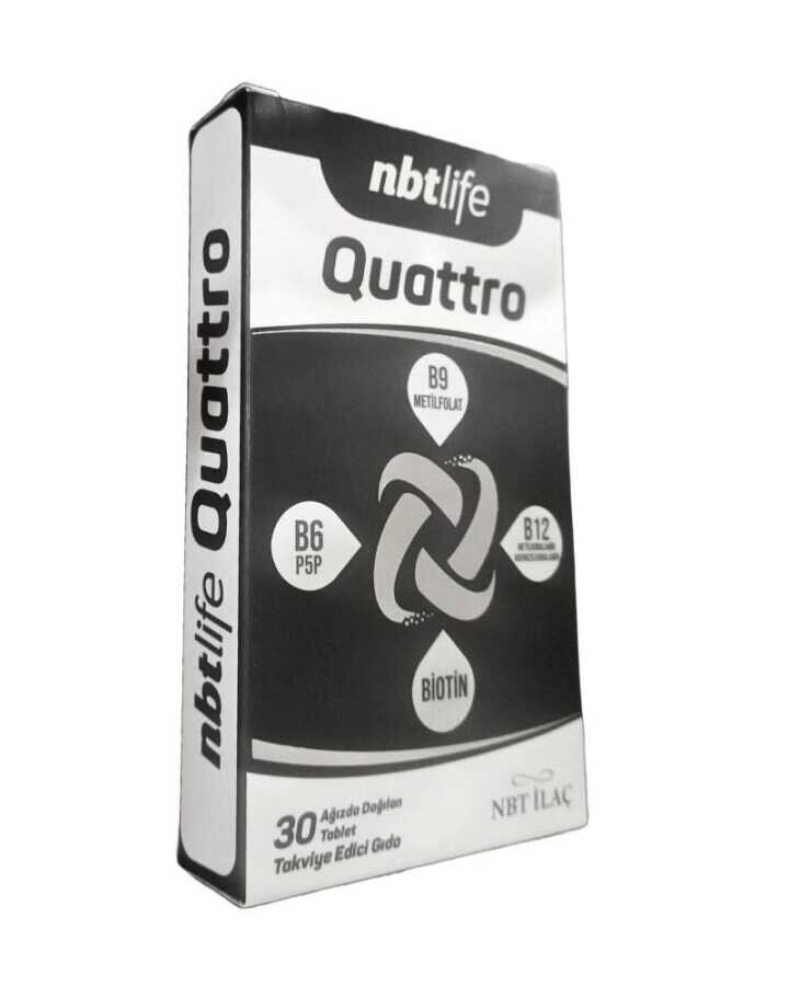 Nbt Life Quattro Takviye Edici Gıda 30 Tablet - 1
