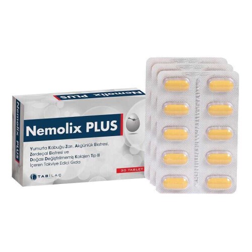 Nemolix PLUS 30 Tablet - Tab İlaç