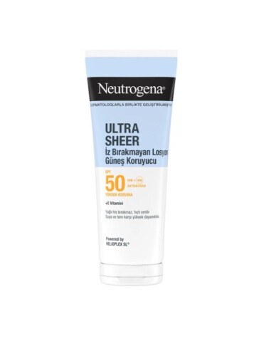 Neutrogena Ultra Sheer SPF50 Koruyucu Losyon 200 ml - Neutrogena