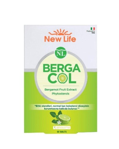 New Life Bergacol 60 Tablet - New Life