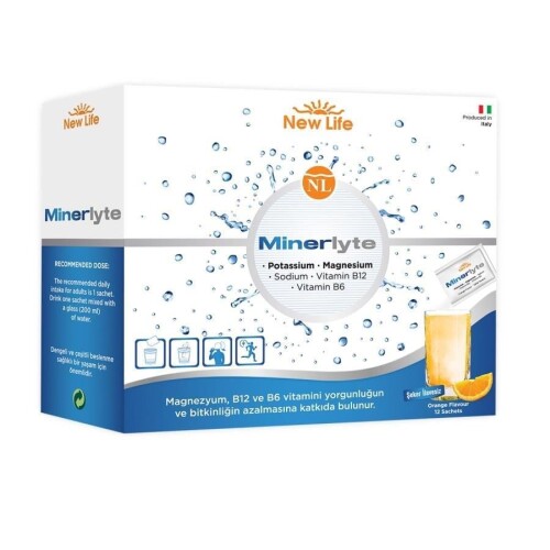 New Life Minerlyte Magnezyum 12 Şase - New Life