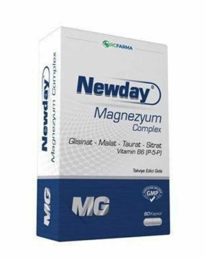 Newday Magnezyum Complex 60 Kapsül - 1