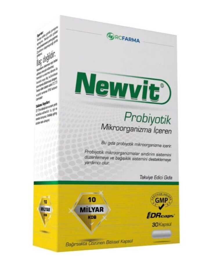 Newvit Probiyotik 30 Kapsül - 1