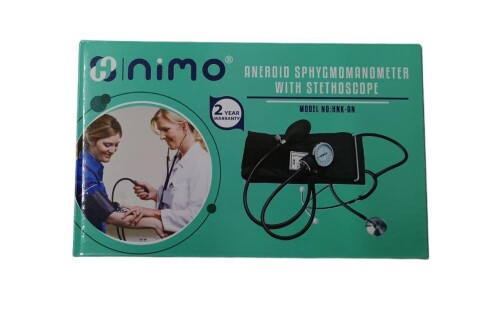 Nimo HNK-AN Steteskoplu Aneroid Klasik Mekanik Tansiyon Aleti HS-50A - Nimomed