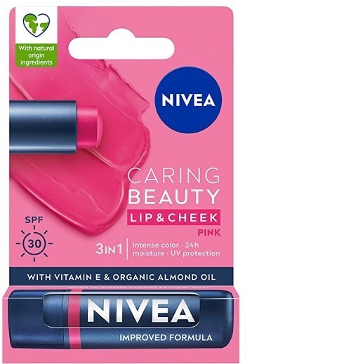 Nivea Renkli Dudak Bakım Kremi Pembe 4,8 gr - 1