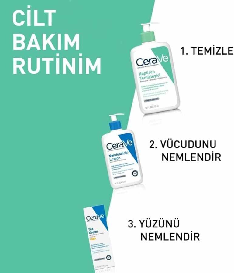 Normal ve Yağlıya Dönük Ciltler İçin Köpüren Temizleyici 236ml - 4