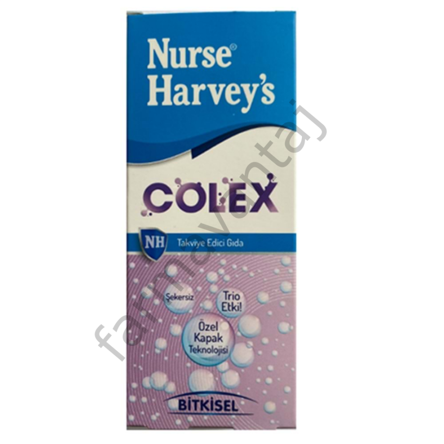 Nurse Harveys Colex Bitkisel Yağ İçeren Takviye Edici Gıda 145 ml - 1