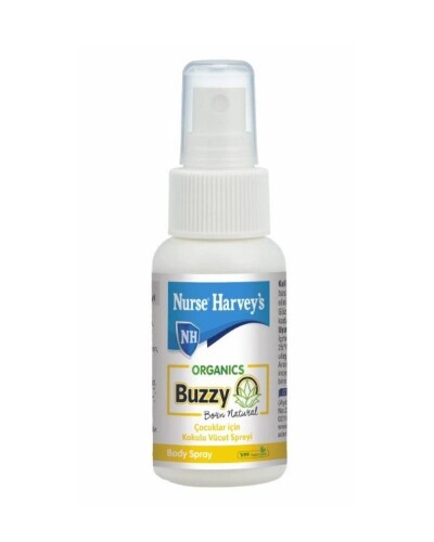 Nurse Harveys Organics Buzzy 50 ml Çocuklar İçin Vücut Spreyi - Nurse Harvey's