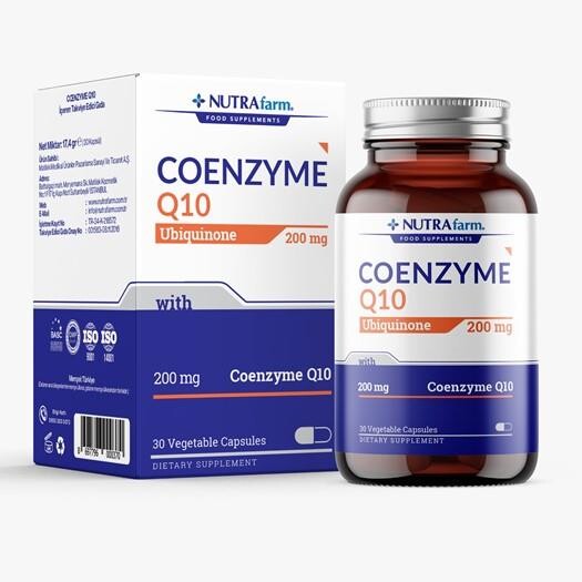 Nutrafarm Coenzyme Q10 200 mg 30 Kapsül - 1